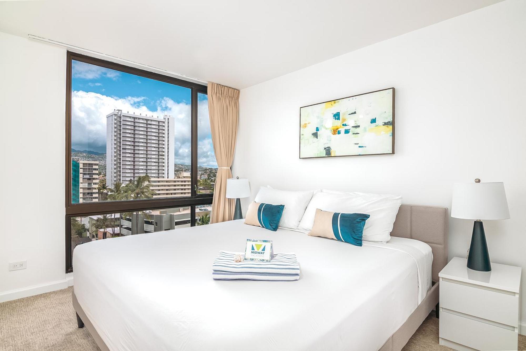 Newly Renovated 2 Bedroom Condo, 1 Block To Waikiki Beach, Free Parking Honolulu Luaran gambar