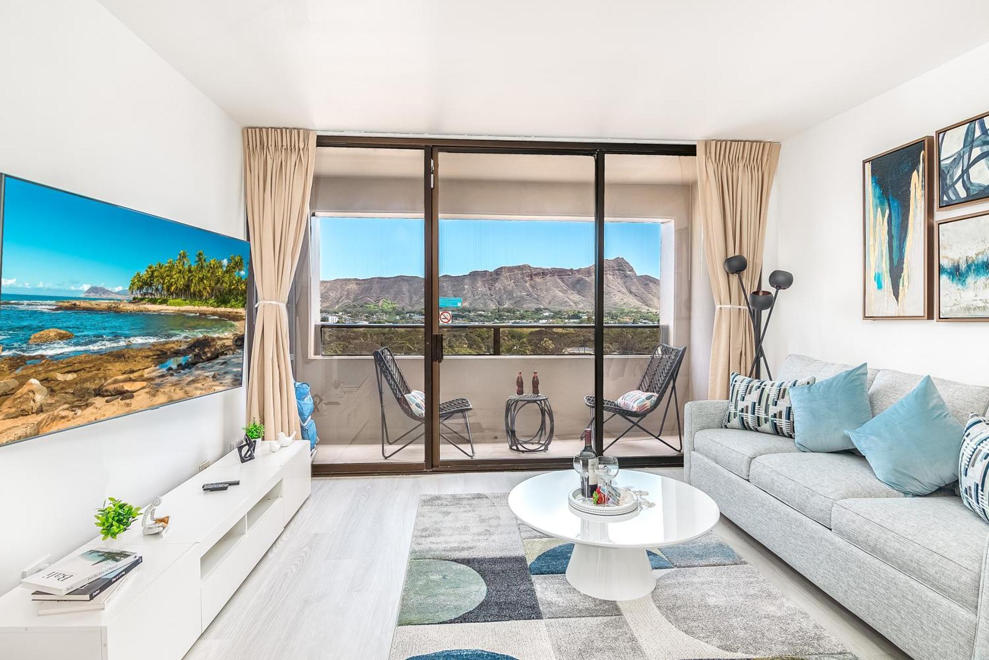 Newly Renovated 2 Bedroom Condo, 1 Block To Waikiki Beach, Free Parking Honolulu Luaran gambar
